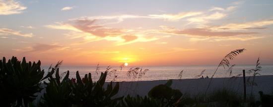 Naples Florida Sunset on the Beach