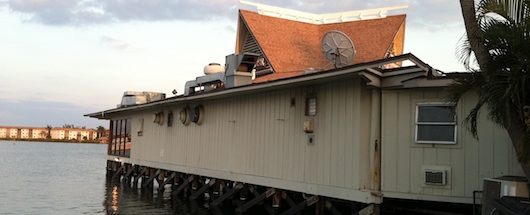 The Boathouse waterfront restaurant in Naples Florida