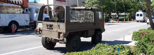Cool Army Vehicle in Naples Florida