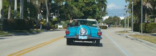 Classic Car Spotted in Olde Naples Florida