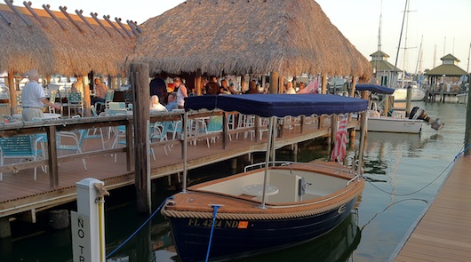 Outside Bar at the Cove Inn on Naples Bay