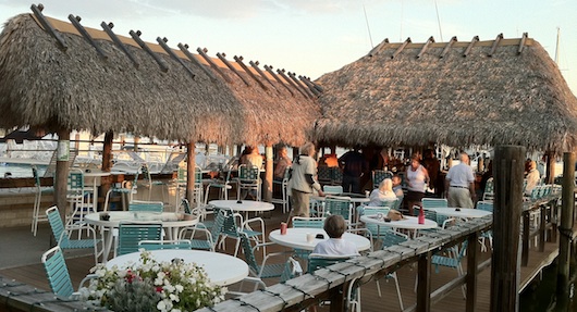 More of the bar at Cove Inn on Naples Bay Florida
