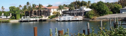 First Watch in downtown Naples Florida location - bay view