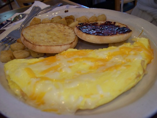 Cheese Omelette from First Watch in Naples Florida