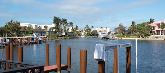 First Watch in downtown Naples - view of the bay