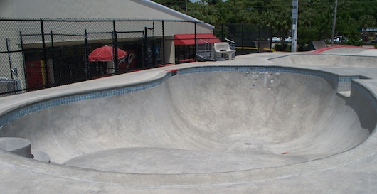 The Edge Johnny Nocera Skatepark in Naples Florida