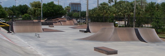 The Edge Johnny Nocera Skatepark in Naples