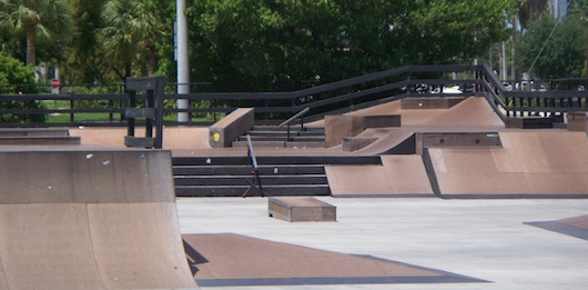 The Edge Johnny Nocera Skatepark in Naples