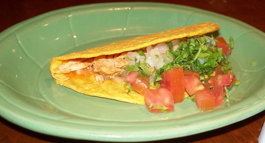 Chicken Taco at Mr Tequila Mexican Restaurant in Naples Florida