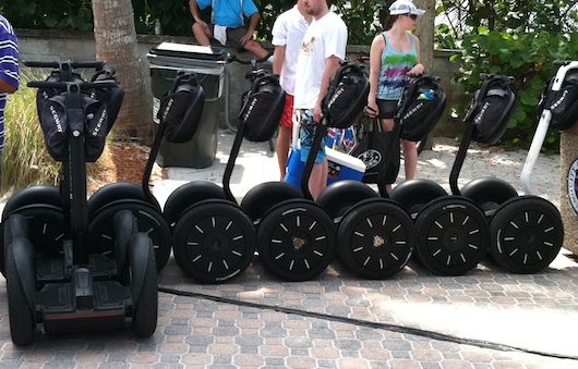 City of Naples Sea Turtle Homecoming Festival - Parked Segways