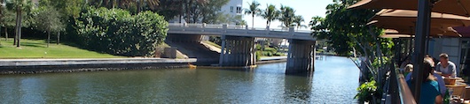 Waterfront Dining at the Village on Venetian Bay in Naples Florida