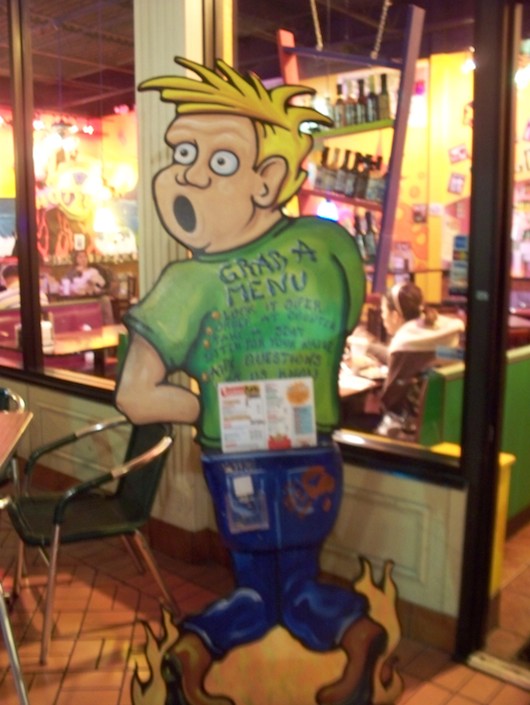 Tijuana Flats - Grab a menu!