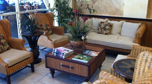 Lobby Area at Bayfront Inn in Naples Florida