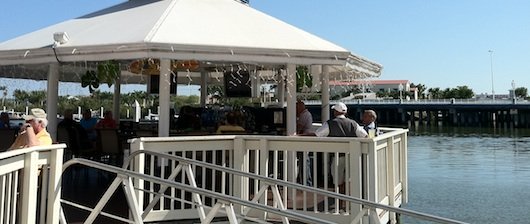 Bar beside Bayfront Inn on Naples Bay... Florida