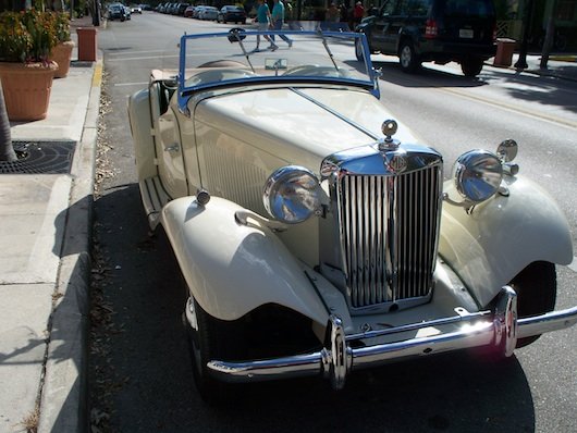 Classic Car in Naples Florida MG