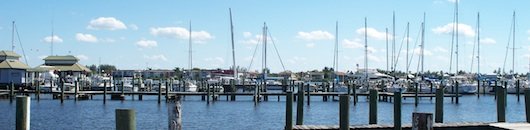 City Dock from Crayton Cove in Naples Florida