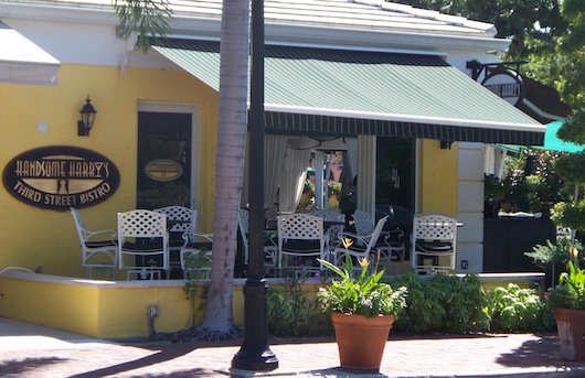 Front of Handsome Harrys Third Street Bistro in Naples