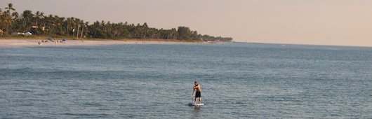 Paddleboarding in Naples Florida