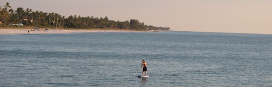 Paddleboarding in Naples Florida