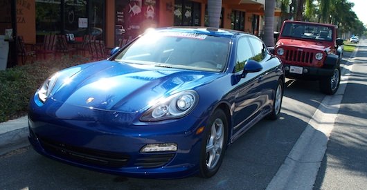 Four Door Porsche Sedan in Naples Florida