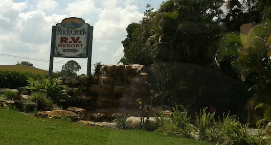Rock Creek RV Resort in Naples Florida