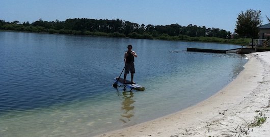 Sugden Park - Paddleboarding