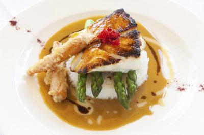 Miso Broiled Sea Bass