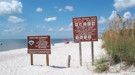 Delnor-Wiggins Pass State Park Beach